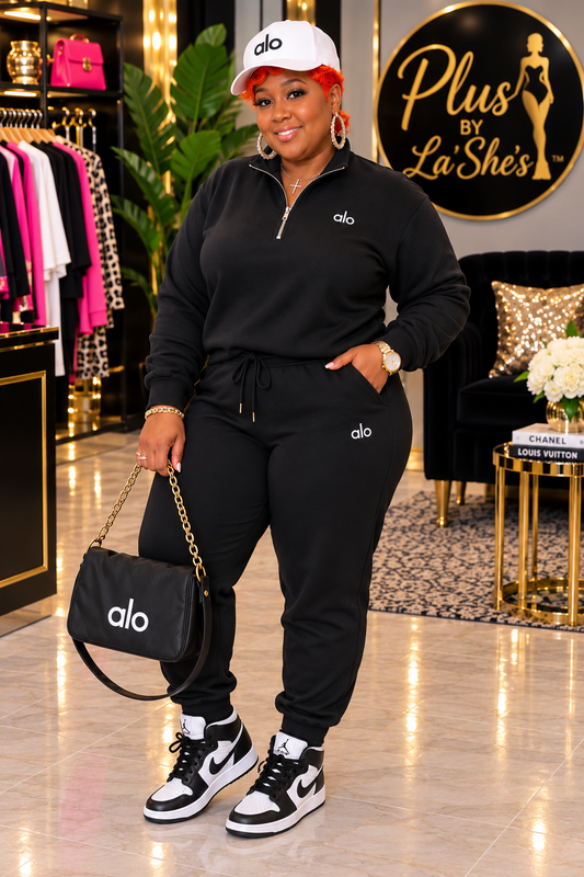 Midnight Luxe Jogger Set