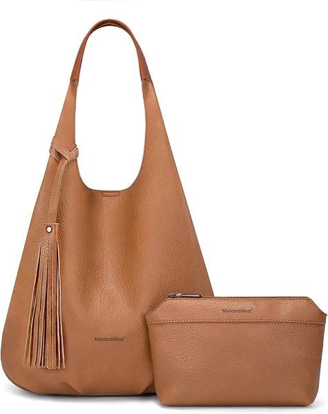 Luxe Tassel Hobo Bag & Wallet Set
