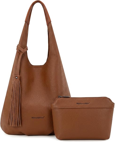 Luxe Tassel Hobo Bag & Wallet Set