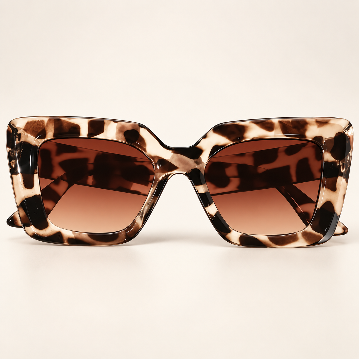 Luxe Leopard Statement Sunglasses